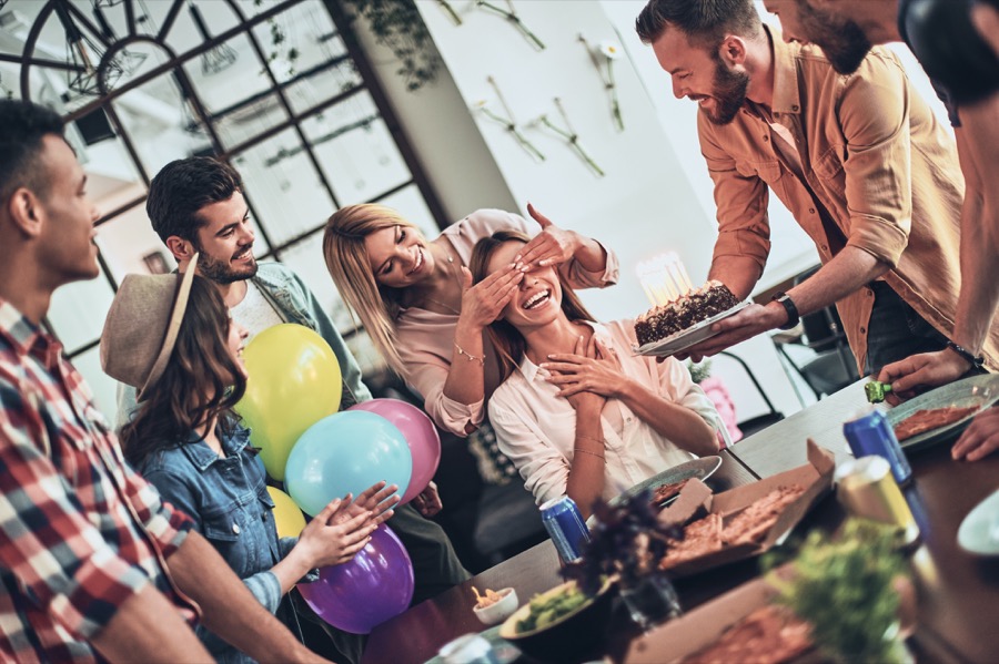 Instant de partage en famille